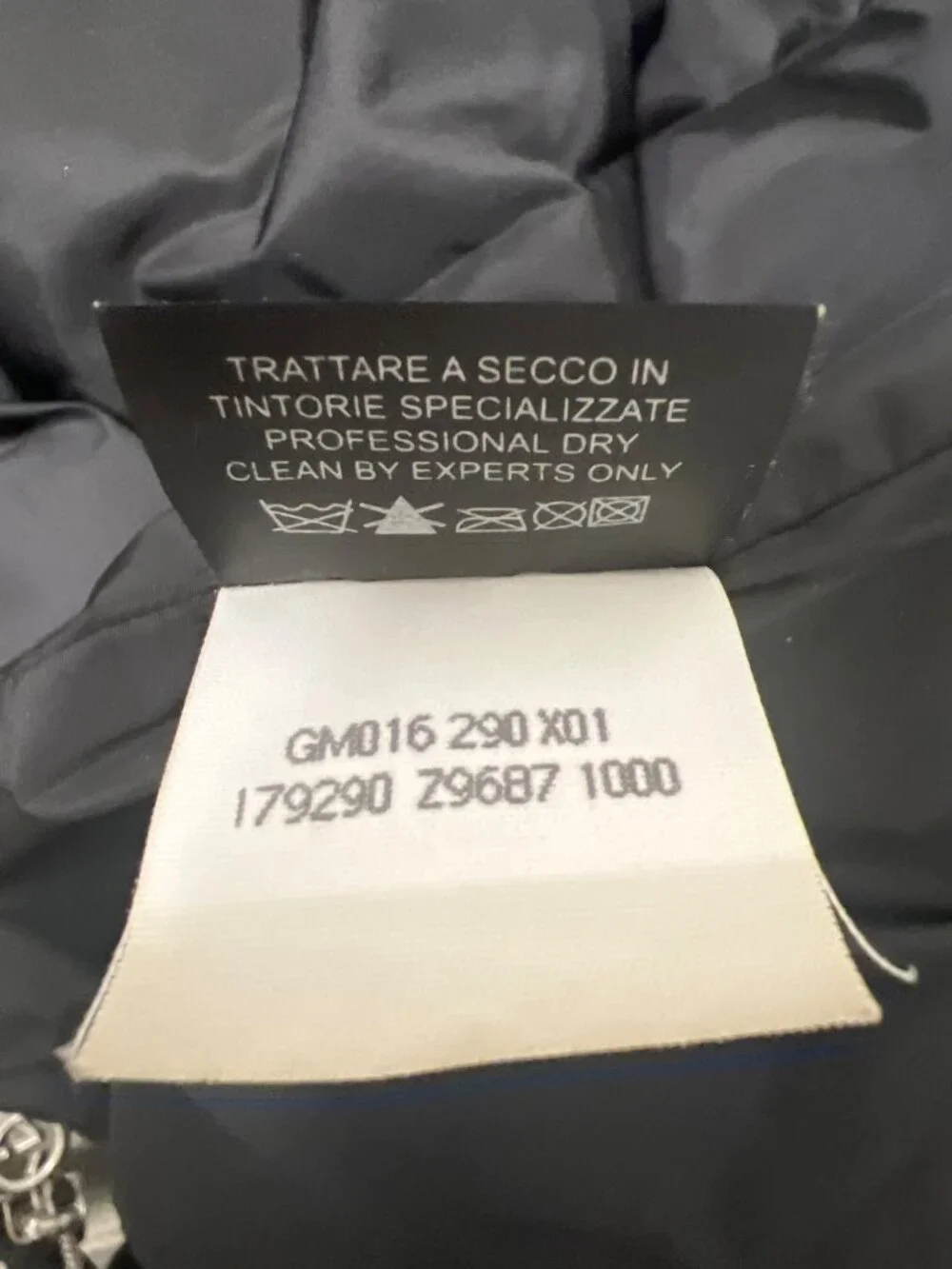 Vintage Gucci Black Bomber Slim Fit Jacket